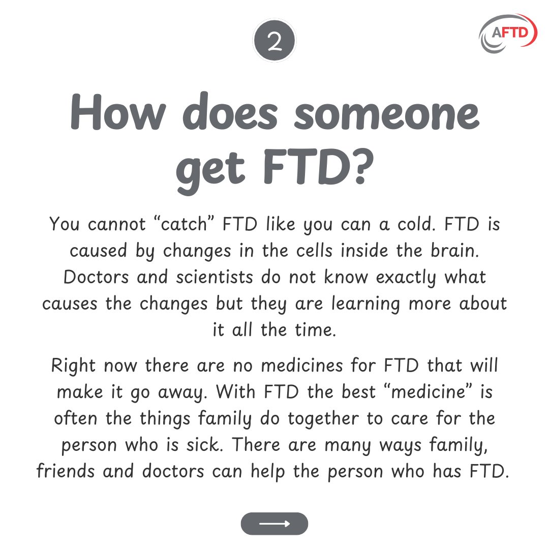 The AFTD tweet media