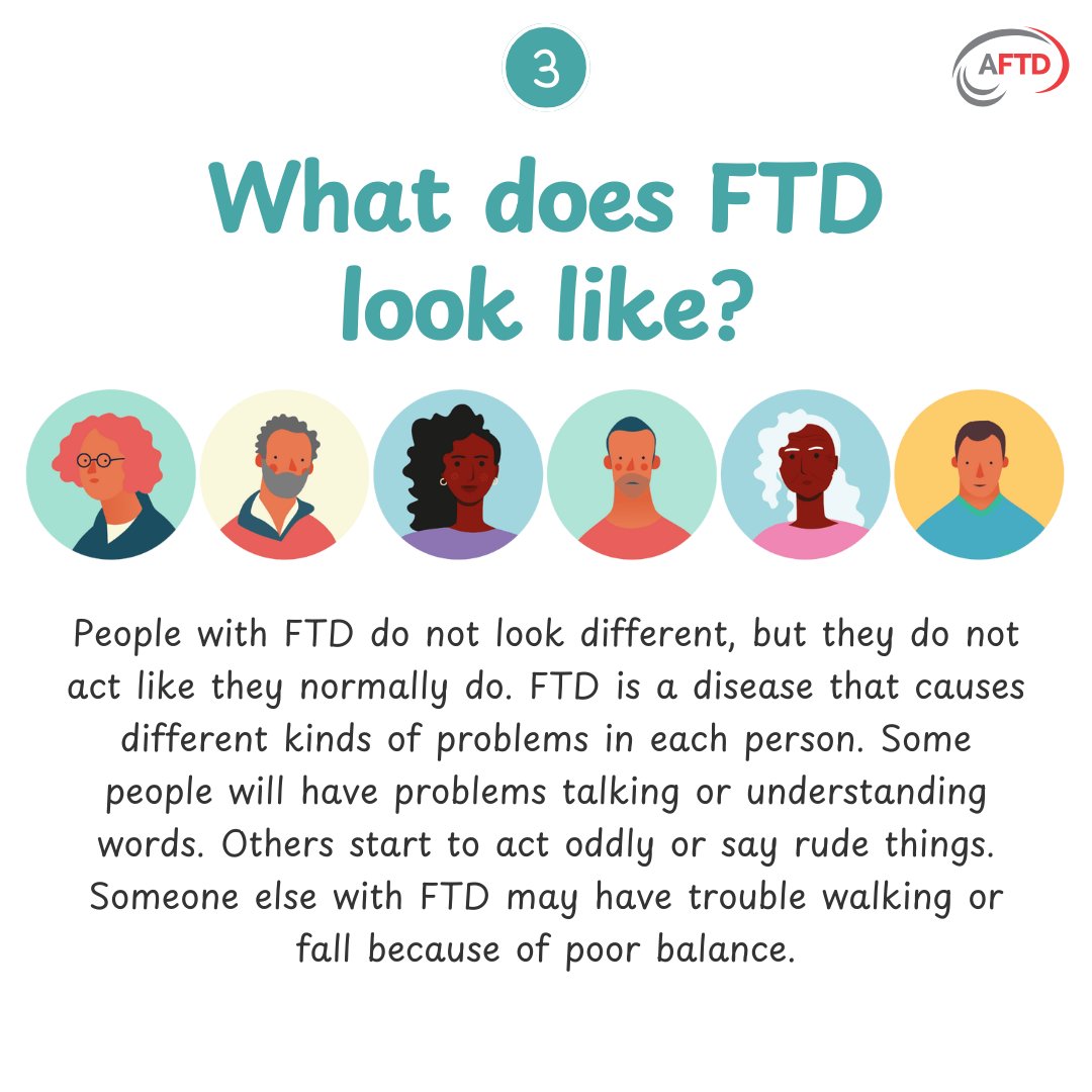 The AFTD tweet media