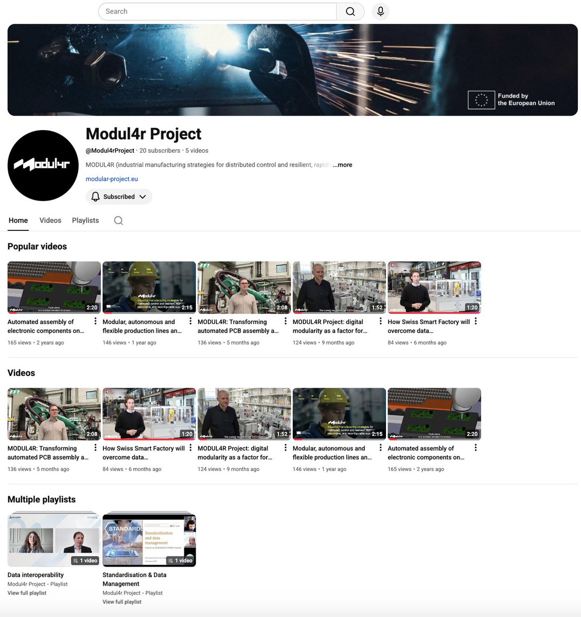Modul4r_project's tweet image. Rewinding our story!

⏲️ As 2025 approaches its final days, we’re looking back on a year of innovation!

Dive into our YouTube videos to explore the key topics we tackle, the breakthroughs we have achieved, and the people who make it all possible → youtube.com/@Modul4rProjec…