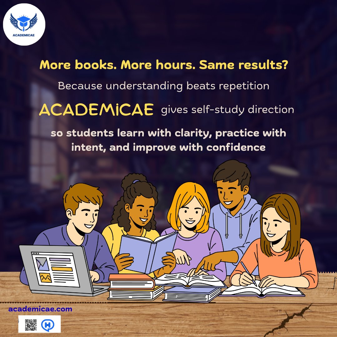 Academicae1's tweet photo. More effort isn’t the answer—better understanding is. 
Visit Now: https://t.co/4YTvffCxyb
.
.
.
.
.
.
#academicae #educationforall #Education #AIinEducation #easylearning #studentsuccess #teacher #teachersupport #ArtificialIntelligence #AIStudyTools  #digitaleducation https://t.co/5WyYCe1bvw