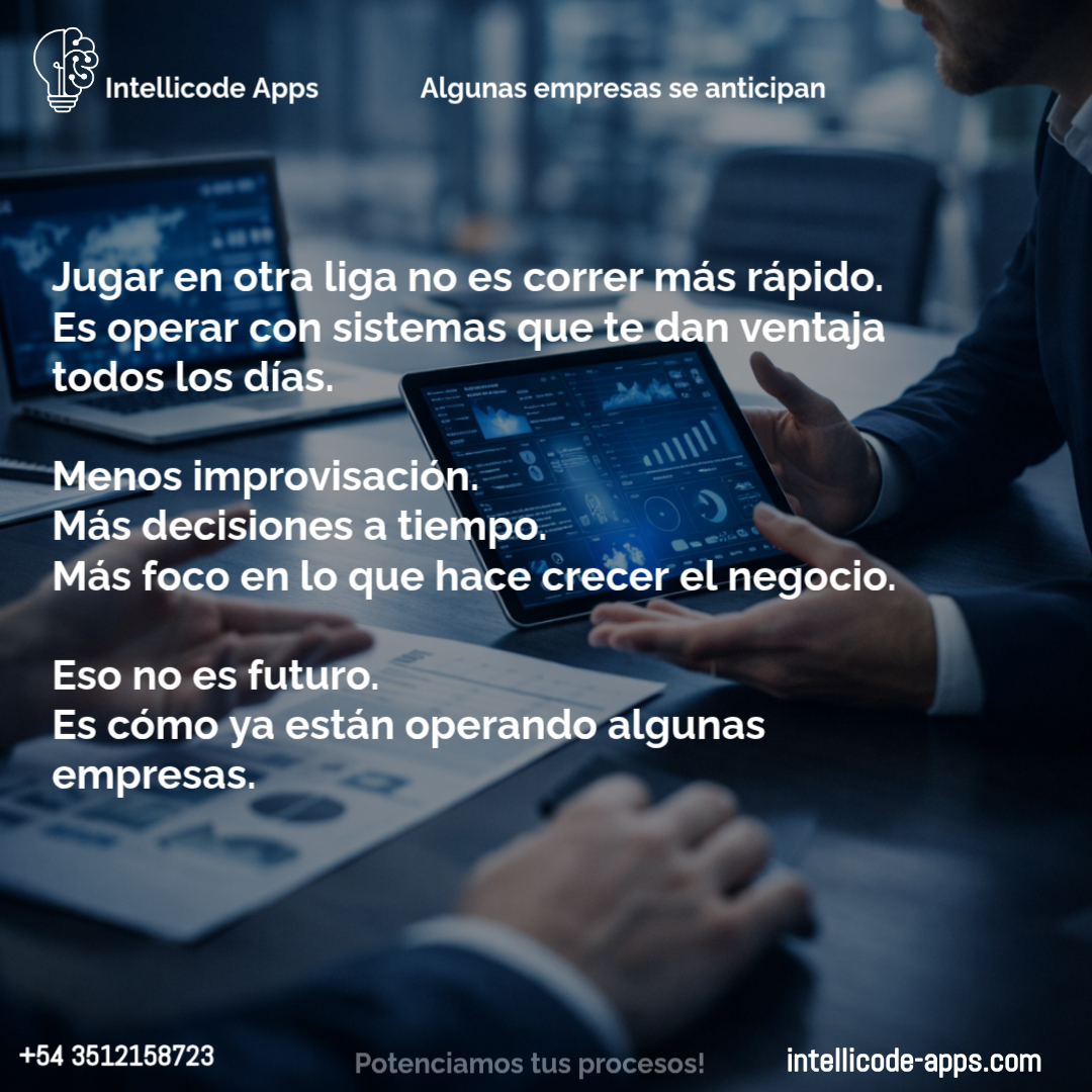 IntellicodeApps's tweet image. #IA #Automatización #Procesos #Empresas #IAAplicada #Productividad #B2B #Argentina