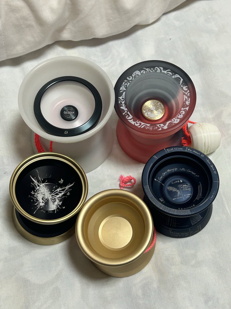 5つの推しヨー ①en 火明悠 素直で軽やかなヨーヨー ②W1LD シャイ