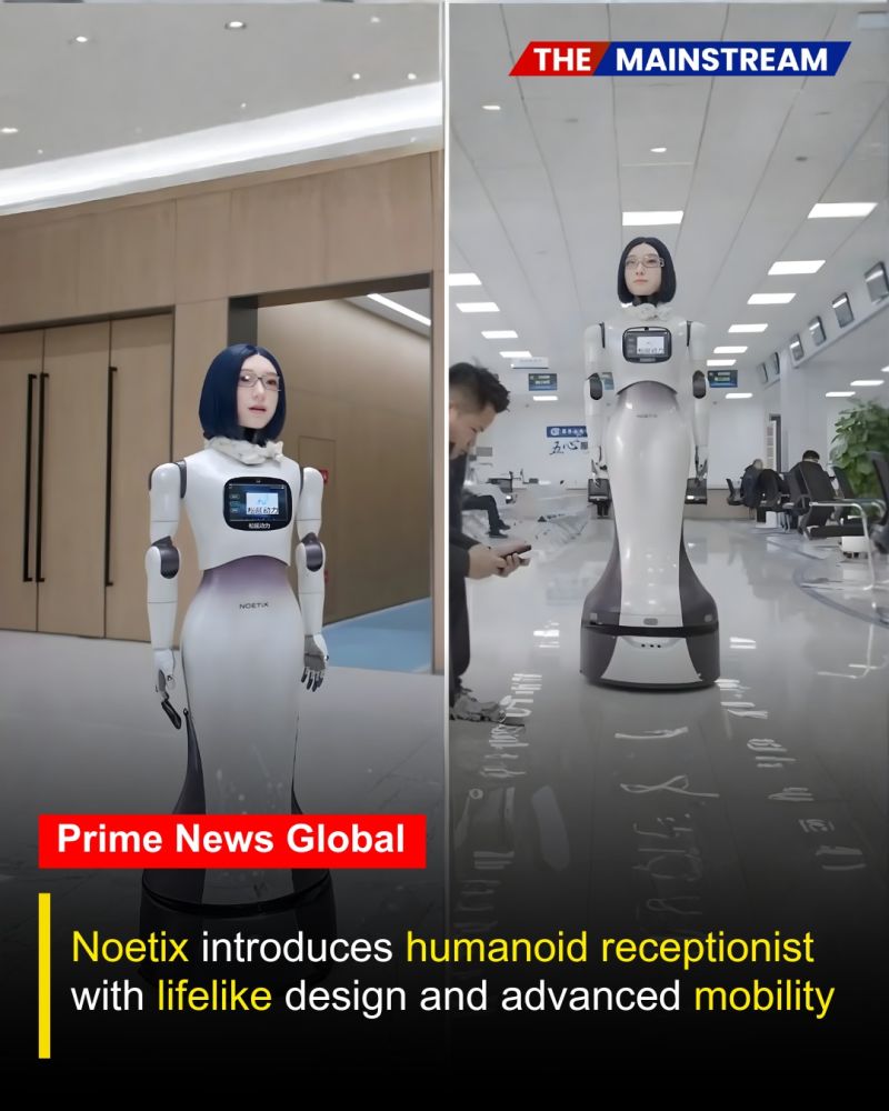 Image 2 for Chinese startup Noetix unveils robotic receptionist