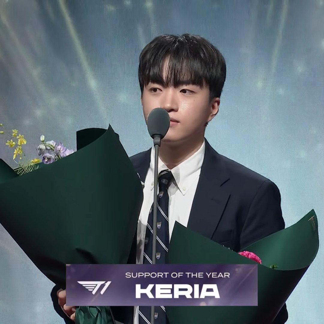 Sheep_Esports's tweet image. [OFFICIAL] Keria 🇰🇷 is the Best Support of the Year    

Duro and Delight were the other two players nominated         

#LCKAwards