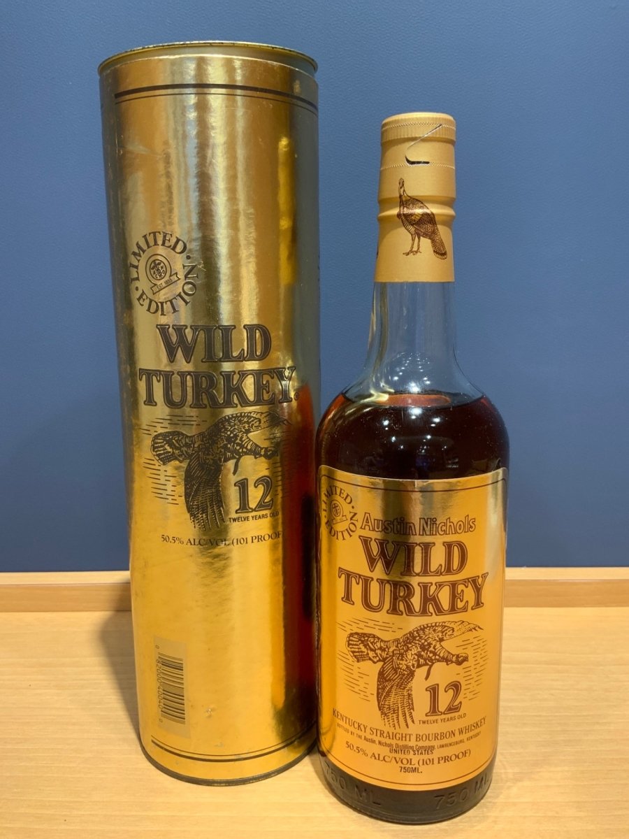 ワイルドターキー 12年 リミテッドエディション　ゴールドラベル　750ml ワイルドターキー12年リミテッドエディションゴールドラベル750ml 50.5