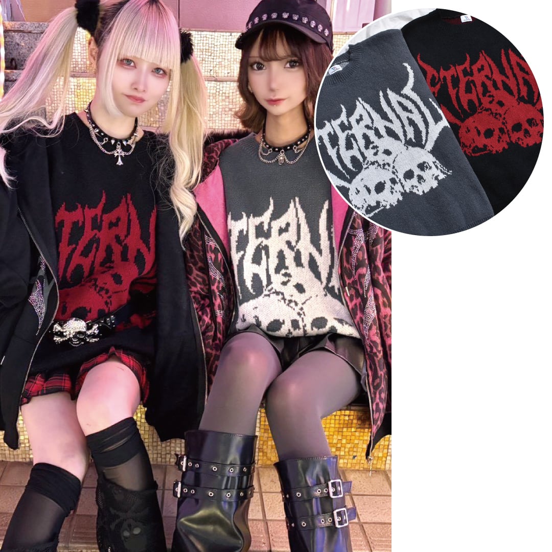 💀𝐍𝐄𝐖 𝐀𝐑𝐑𝐈𝐕𝐀𝐋💀 Ⅲ SKULL ニット ONLINE限定￥6,921
