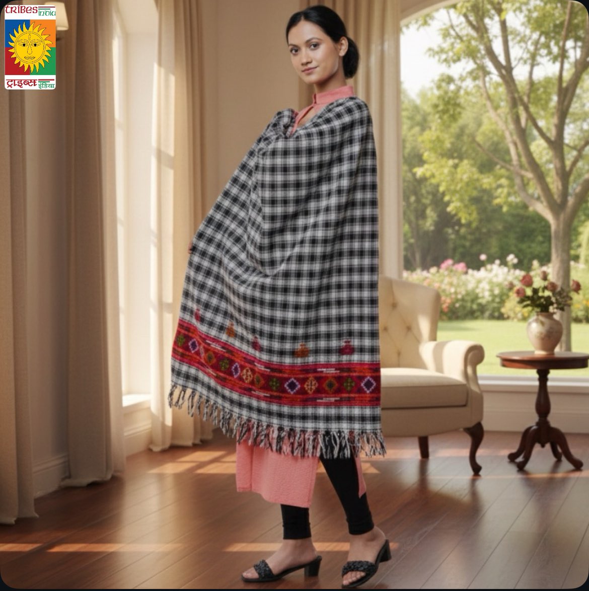Experience the rich cultural legacy of India’s tribal heartlands. Meticulously crafted by the master artisans of Himachal, our hand-woven check stole embodies the perfect harmony of tradition and conscious luxury.

👉Explore now: bit.ly/48JxCfe
#vocal4local <a href="/tribesindia/">TRIBES INDIA</a>