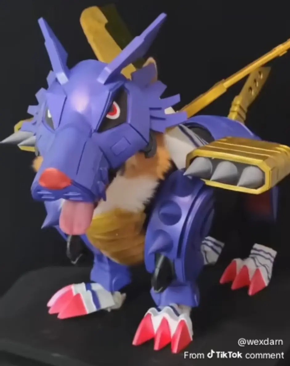 Shijishoutmon's tweet image. Dogs dressing up as digimon is the best