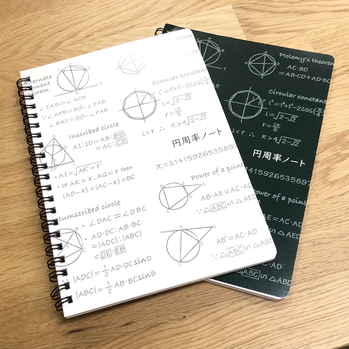 円周率が罫線に書かれた円周率ノート、こういうの欲しくなりますよね