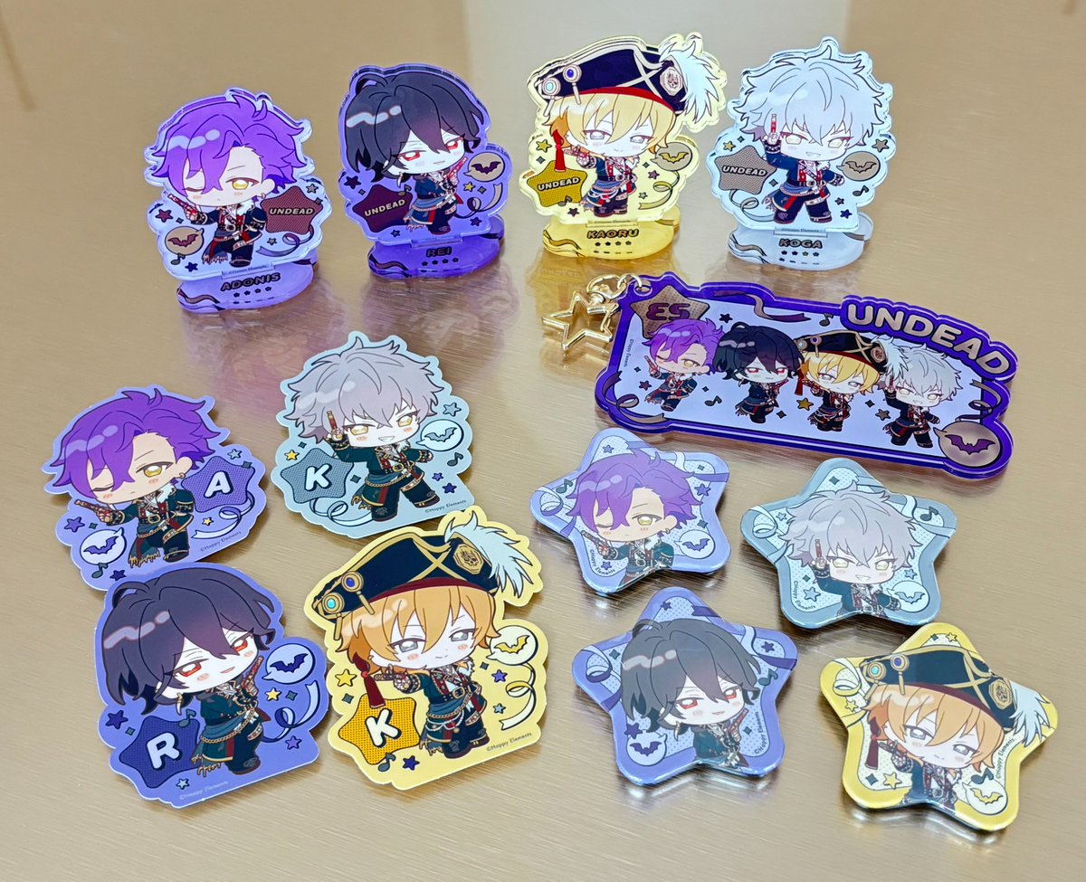 あんスタ 韓国 アクリルバッジ まとめ売り コレクション缶バッジ［2024 Nov.］-Idol Side-（BOX） – pattythree