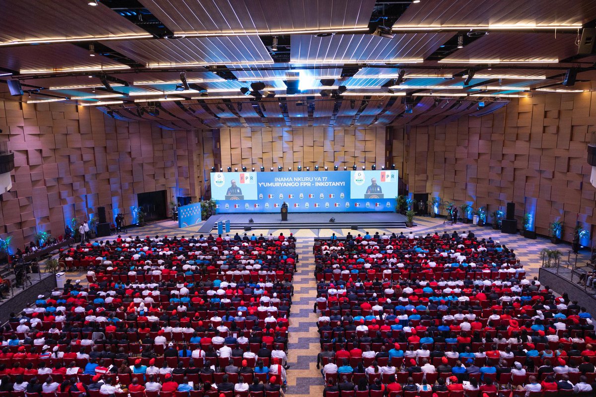 President Kagame and Chairman of the RPF, together with the <a href="/FirstLadyRwanda/">First Lady of Rwanda</a>, attended the 17th <a href="/rpfinkotanyi/">FPR-Inkotanyi</a> Congress, which is expected to deliberate on key priorities for the country’s development.

#RPFCongress
