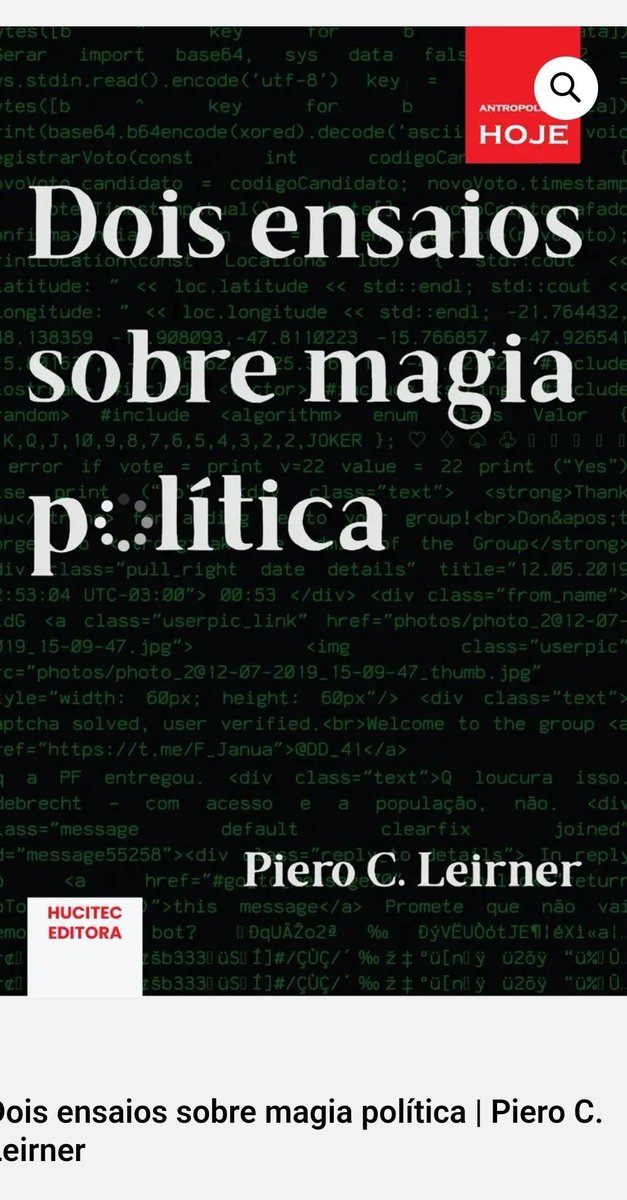 Piero Leirner tweet media