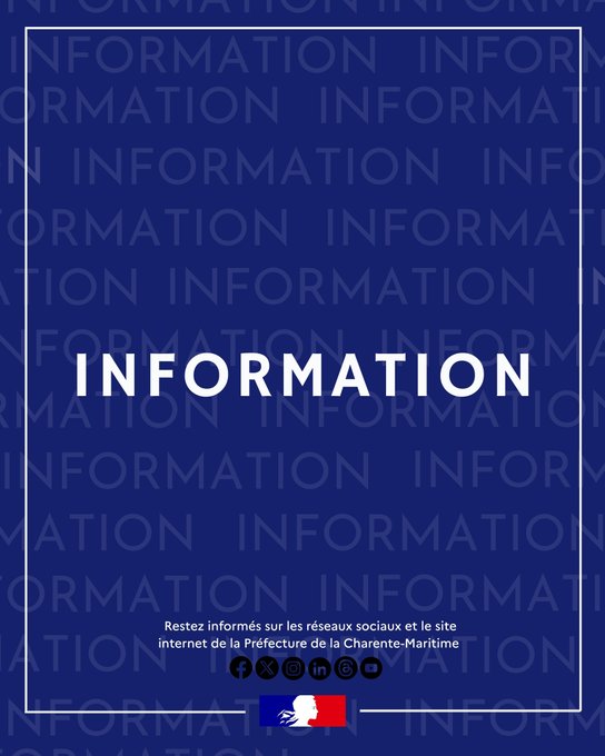 Image de l'actu de Préfet de la Charente-Maritime 🇫🇷🇪🇺