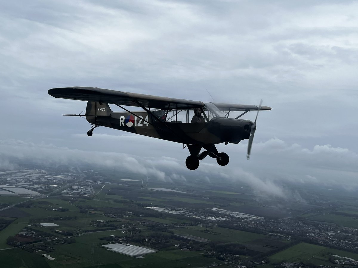 Time for Formation Flying Training! These aircraft are based at <a href="/BredaAirport/">Breda Int. Airport</a> and are part of the <a href="/vliegendmuseum/">Vliegend Museum Seppe 🛩️</a>   Come see us!