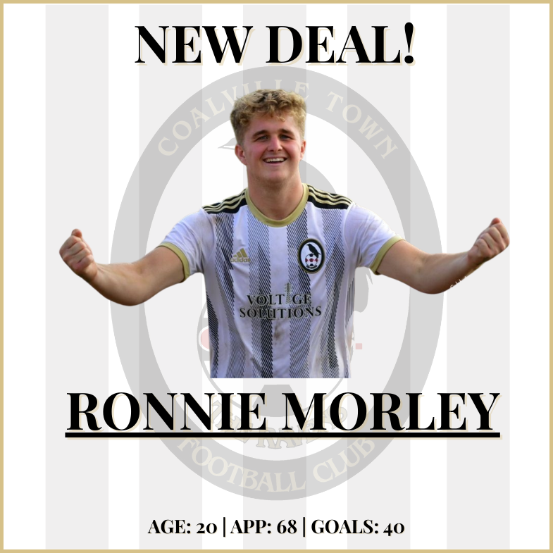 ⚫⚪ Morley Commits to Coalville Town ⚫⚪

Coalville Town are delighted to confirm that Ronnie Morley has agreed a new deal and committed his future to the Ravens.

Read the full statement below 👇
coalvilletownfc.co.uk/news/ronnie-mo…

#UpTheRavens