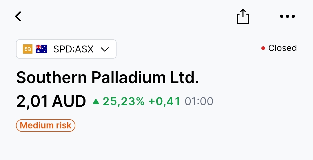DVSignals's tweet image. $SPD.ax

Substack subscriber: “DVS got me in at $0.60...”

#RHODIUM #PALLADIUM #PLATINUM