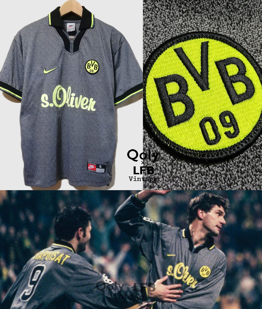 古着/Used】 🇩🇪ボルシア・ドルトムント 1997-98 Nike アウェイ半袖