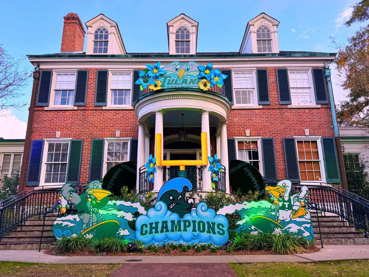 DavidMora's tweet image. Roll Wave! 🌊🌊🌊

#RollWave #Tulane