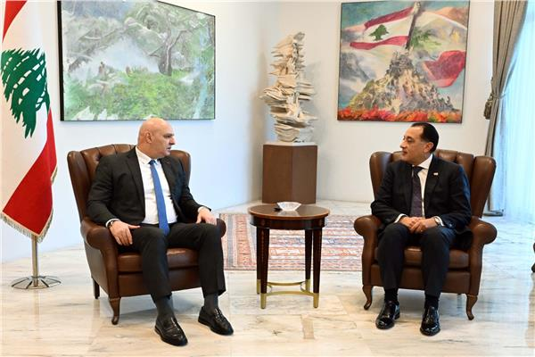 الرئيس اللبناني يعرب عن تقديره لحرص الرئيس السيسي على أمن لبنان واستقراره.. عاجل #مصر 