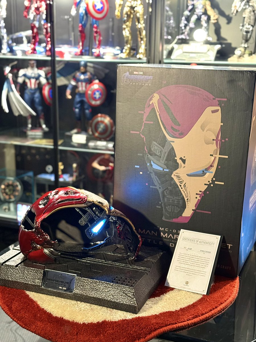 今年買ってよかったもの2025 アイアンマン・マーク50 ヘルメット