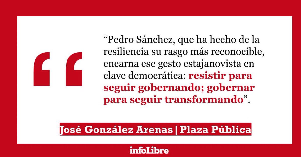 Frente al odio, el trabajo. Frente al insulto, la perseverancia. Frente al ruido, la eficacia silenciosa. 

Es un recordatorio de que la respuesta más contundente al descrédito es hacer las cosas bien, seguir cumpliendo, seguir construyendo país.

El trabajo bien hecho como