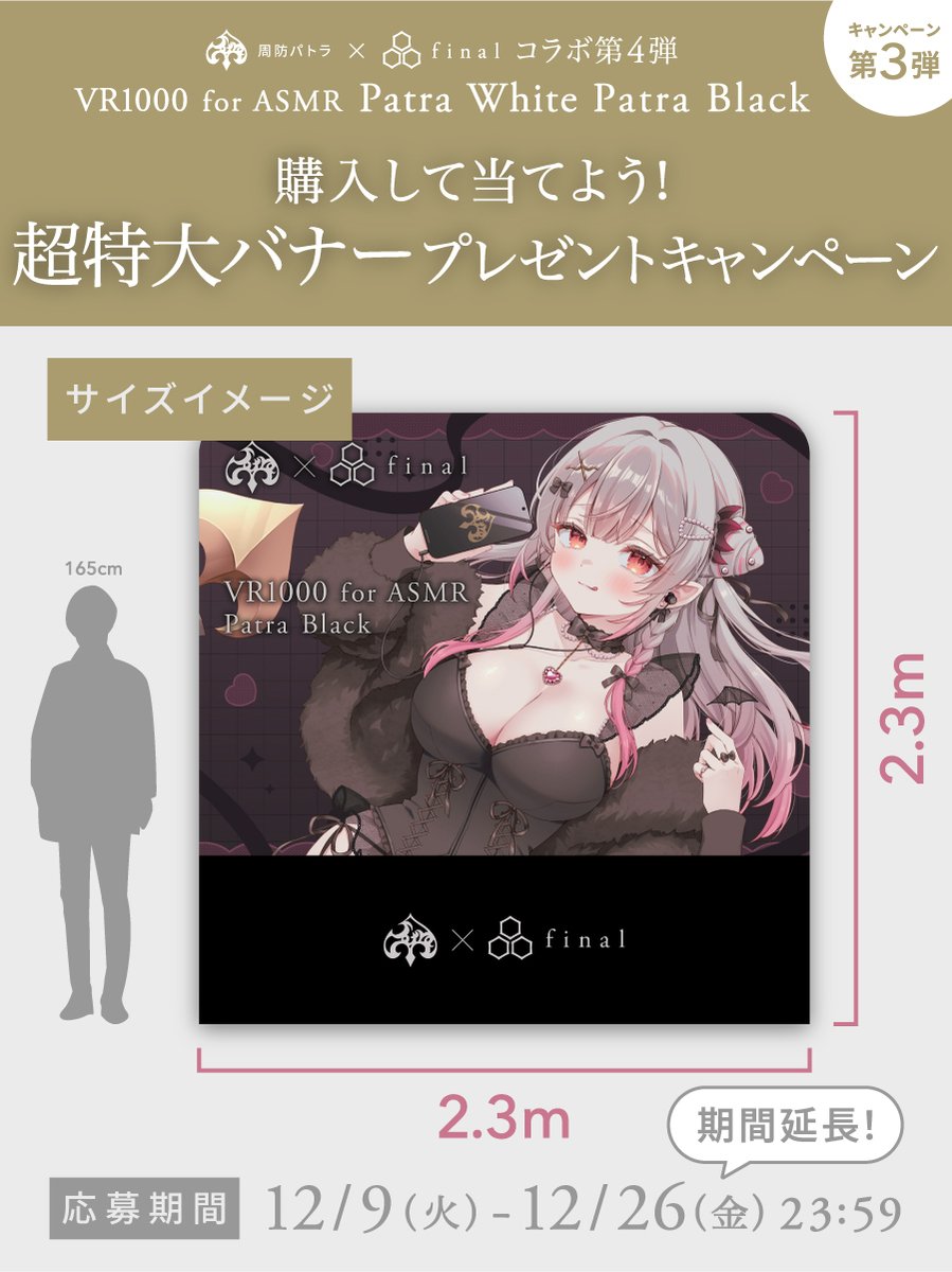 【未開封新品セット】VR1000 Patra Edition 周防パトラ 240615_Patra3_B_03_143b024d-