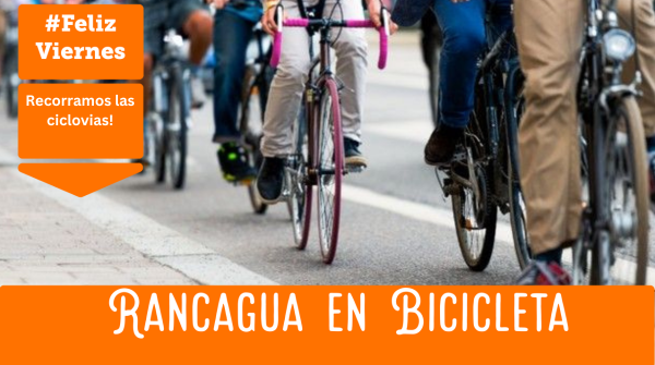 #FelizViernes 🚴‍♀️ Las ciclovías también celebran diciembre. Recorre tu ciudad con respeto, cuidado y alegría. 🚴‍♀️🎅 #CiclismoUrbano #TodoEnBicicleta #PedalPower rancaguaenbicicleta.com