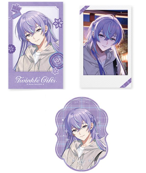 ennnex_'s tweet photo. 【交換】 にじさんじ Twinkle Gifts ウィンターデート2025 チェキ 特典 クリアステッカー

[譲] 画像のもの

[求] 画像2枚目

郵送のみでの対応

お気軽にお声掛けください。 https://t.co/2j3zxseizB