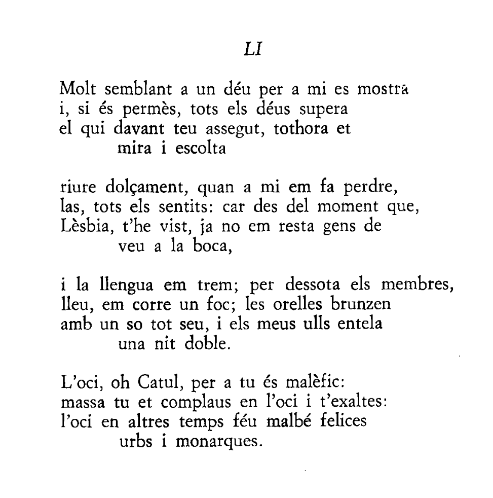 joan__is's tweet photo. Quan el poeta perd la veu pel desig (Catul, LI) o "¿Existe algo más importante que una erección?" (A. Liddell, DÄMON. El funeral de Bergman). https://t.co/QtaxjmIR12