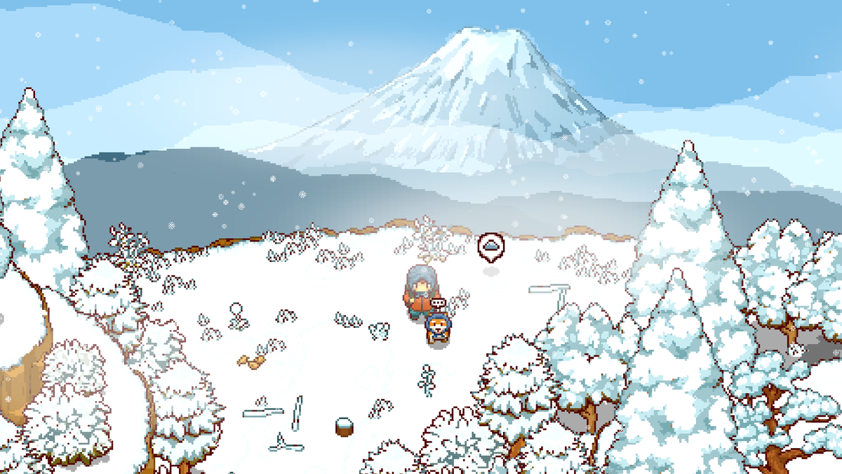 MahezaZi's tweet photo. Winter🗻
Japanese Rural Life adventure
#pixelart #GAMESTARTLLC #indiegame https://t.co/7f7uy7OURu