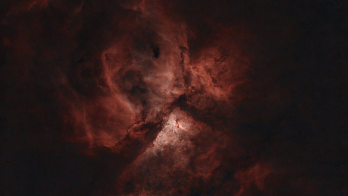 Carina nebula in 4K. Filmed for an hour amongst mosquitoes.