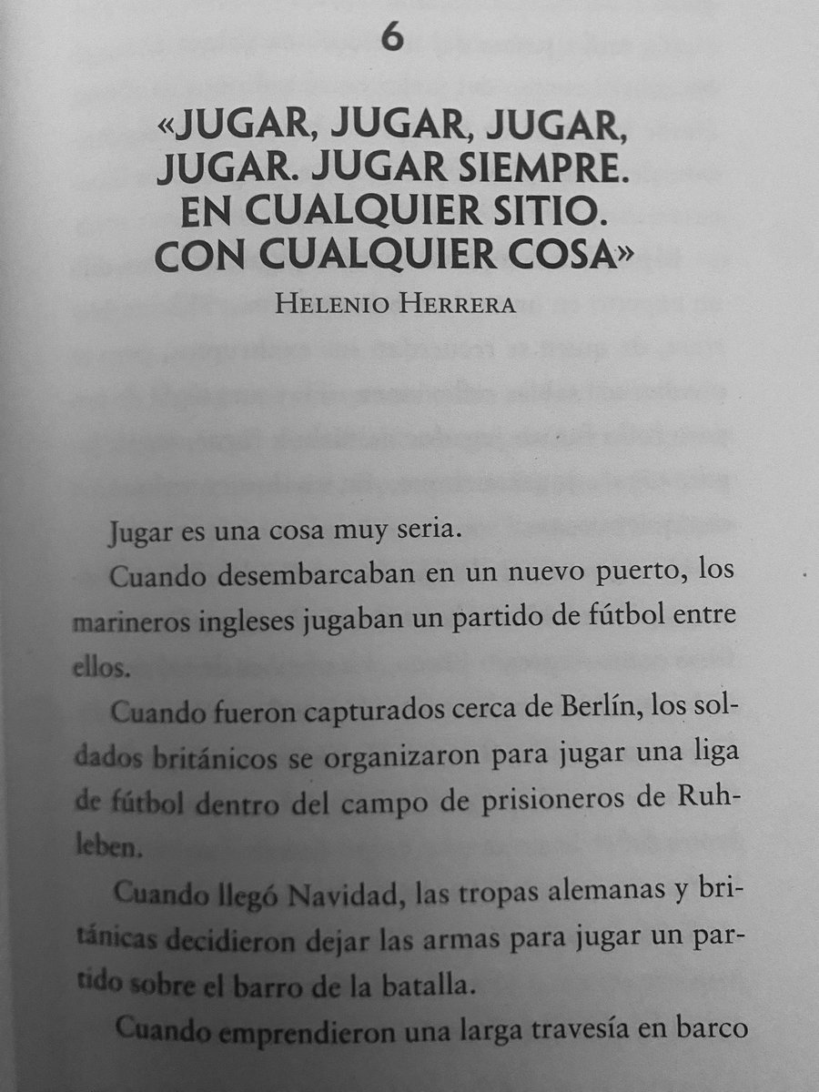 El fútbol deja de ser un juego cuando el futbolista deja de disfrutar en el campo. 
Todo aquello que se aleja de su propia naturaleza deja de servir al propósito para el que fue diseñado. 

El juego de la vida y del fútbol se crearon para lo mismo; para disfrutar jugando. #Ítaca