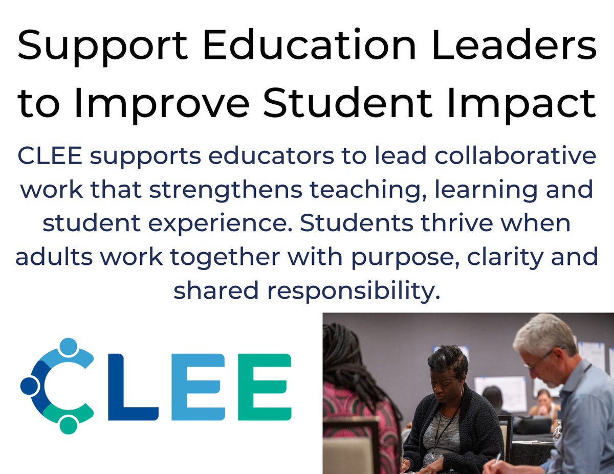 As a non-profit, CLEE relies on generous donors like you to amplify this work. Educators need continuous support to build schools that meet the needs of every learner.

clee.org/annual-fund/