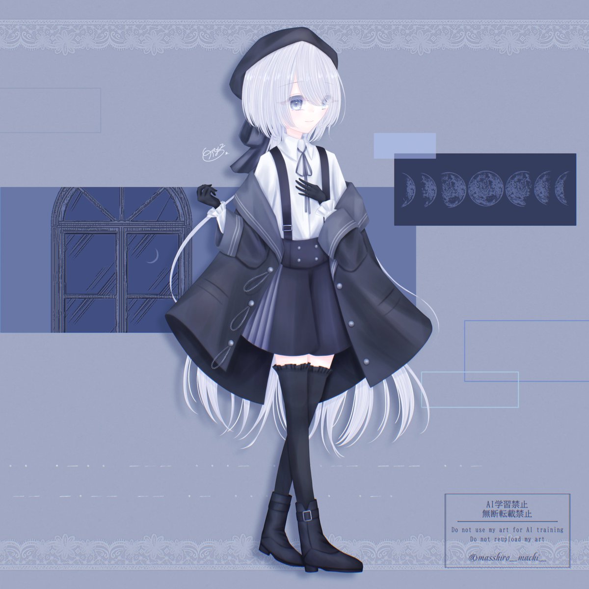 masshiro_machi_'s tweet photo. 🌙
#oc https://t.co/kG8exddaFA