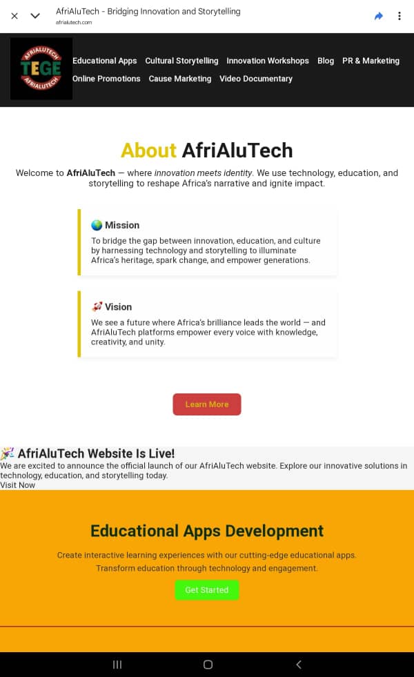 AfriAluTech TEGE👨💻 tweet media