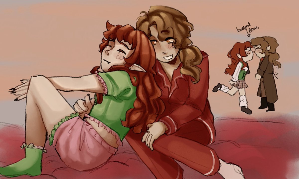 mmm domestic little shubbledrift doodle yes yes #vampiressmpfanart #shubbledrift