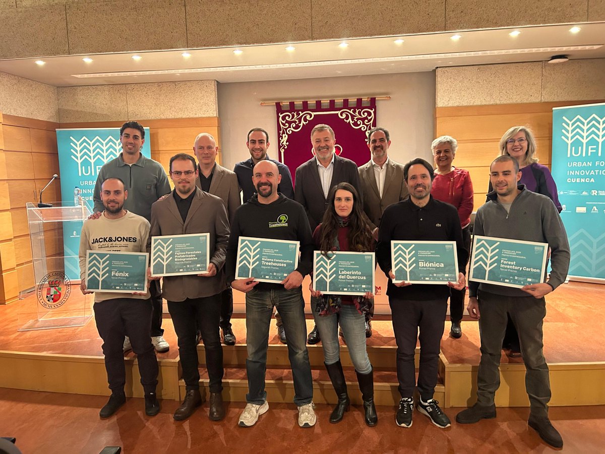 🏆La V y VI edición de UFIL culmina con los premios a los mejores proyectos en bioeconomía forestal y anuncia su continuidad hasta 2028.

Lee la noticia completa con toda la información sobre los premiados aquí: ufilcuenca.es/blog/index.php…