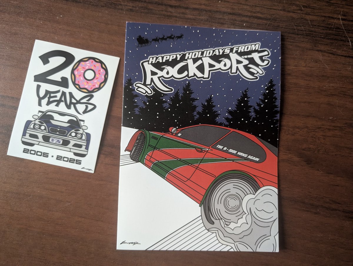 A ridiculously cool Christmas card from <a href="/EvanNixonType4/">EVΛN NIXON TYPE 4</a>! Thank you!