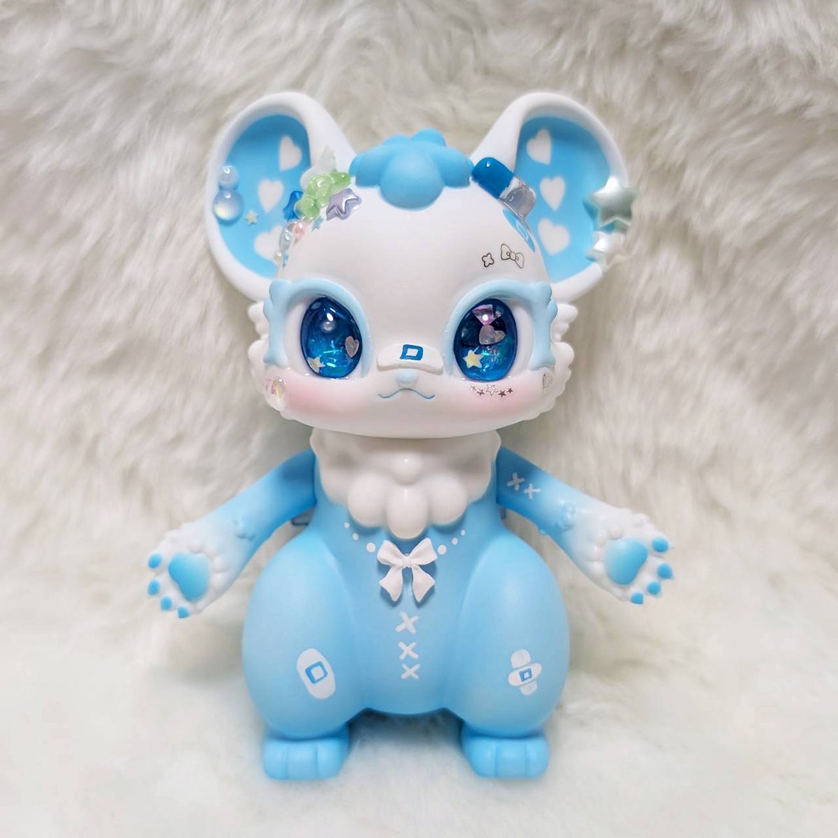 フローティングオアシス　クマネツミ　ソフビ 17 漂浮綠洲（Floating Oasis） @Noshime_neko 広大な宇宙を漂う記憶や