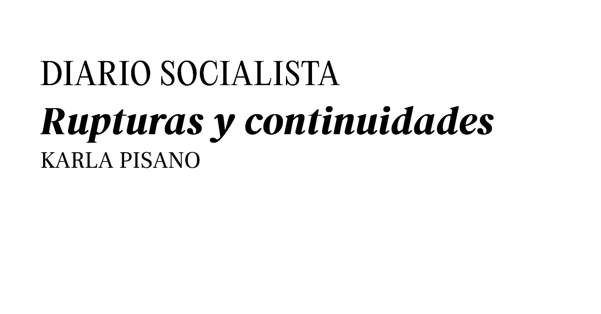 DSocialista_'s tweet image. OPINIÓN | Rupturas y continuidades

Escribe @PisanoKarla  sobre las rupturas y continuidades que han existido en Euskal Herria a la hora de resolver la cuestión nacional y mantener la hipótesis revolucionaria.

🔗 diariosocialista.net/2025/12/19/rup…