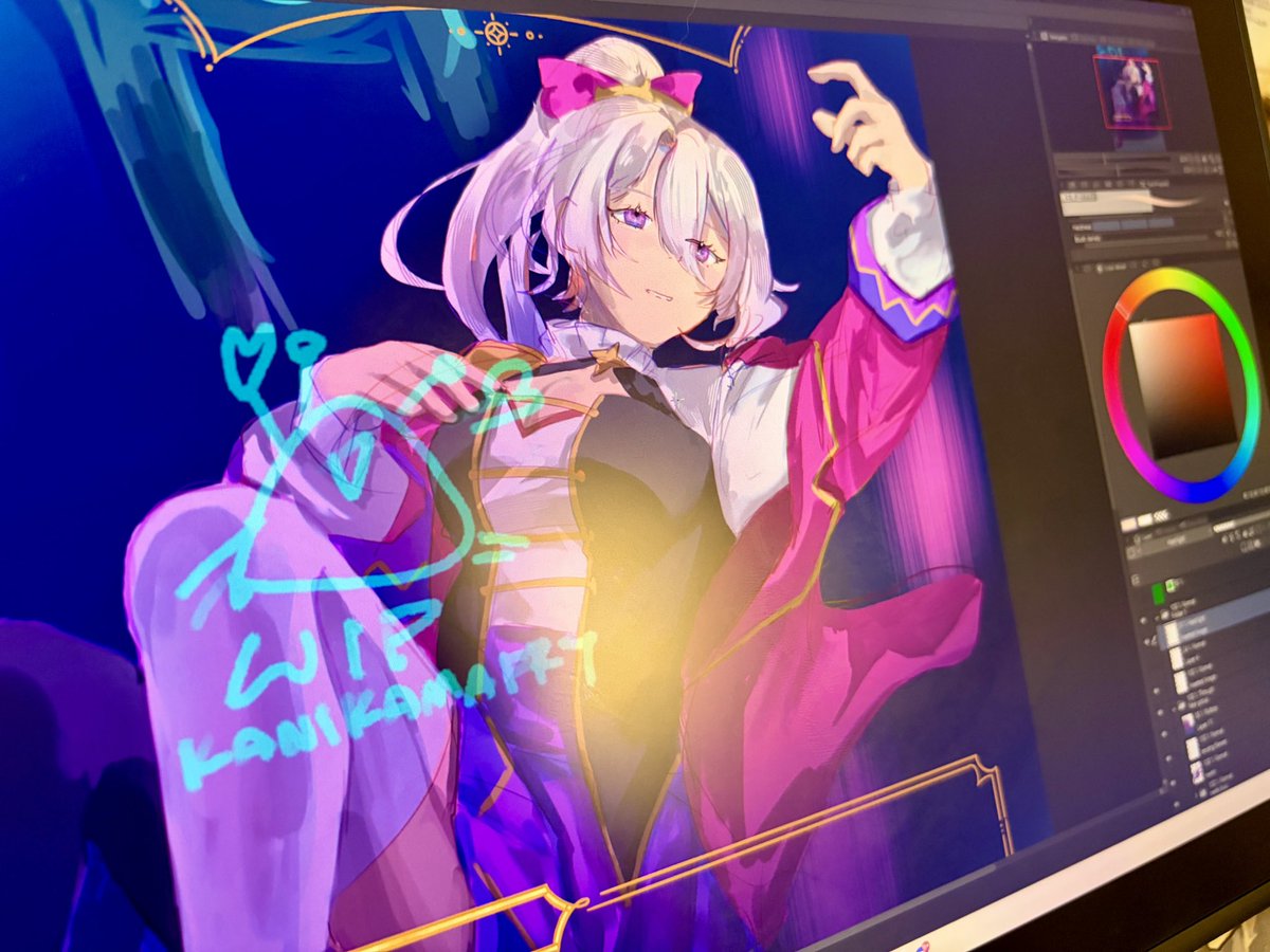 Thank y’all for joining the art stream! Got a lot of progress on the Merlin proxy and gonna start rendering next!! ✨✨✨