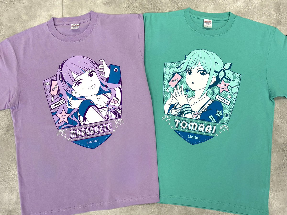 太古のμ's一番くじの学年Tシャツぐらい色が強い