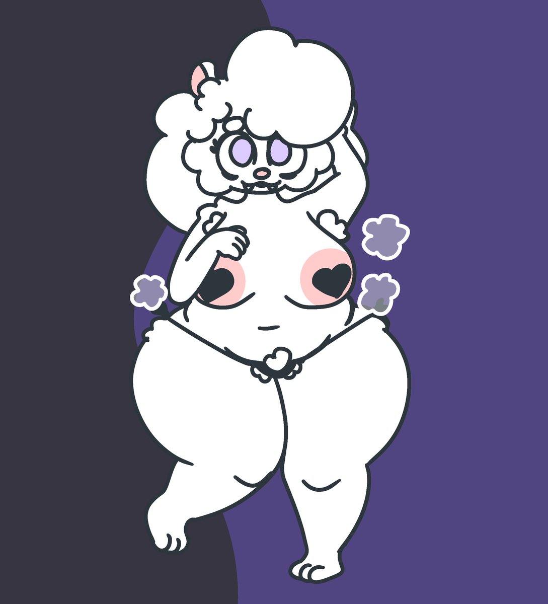 MouseQueenUwU's tweet photo. You know what’s better than a musky chubby polar bear gf? That’s right! A goth musky chubby polar bear gf https://t.co/FUl40TYc7h