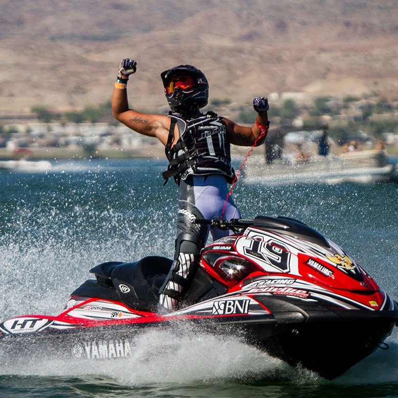 IndoPopBase's tweet image. Aero Sutan Aswar earns a gold medal in the endurance open jetski at the #SEAGames2025, competing on a rented jetski he funded himself.