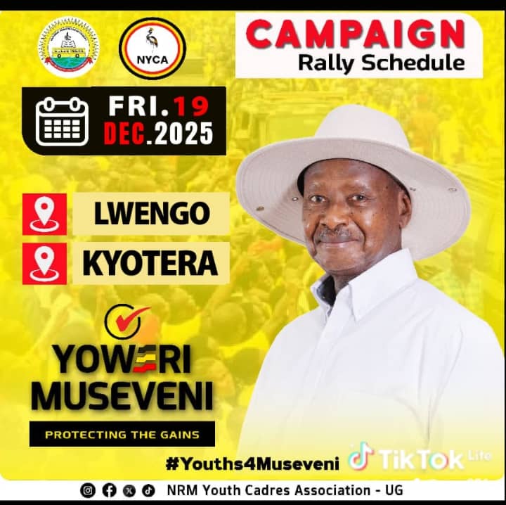 Today, we meet in Lwengo and kyotera.