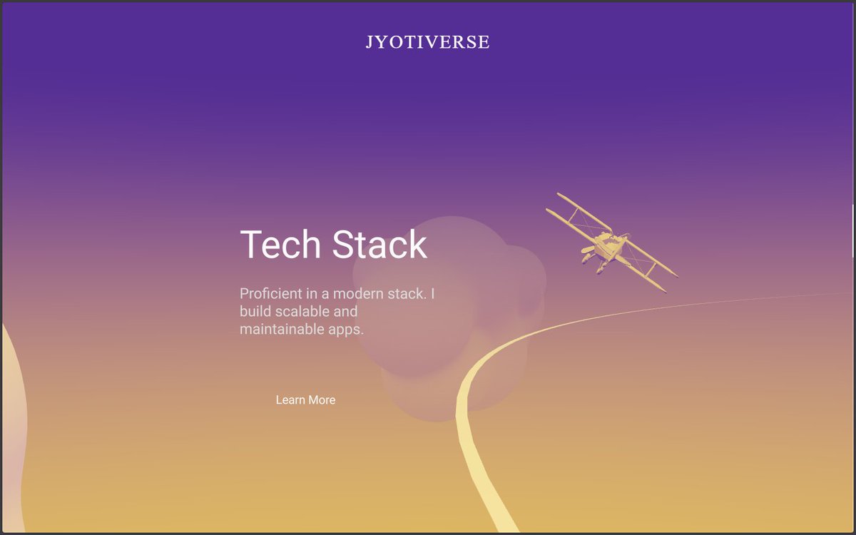 Harjyotik10's tweet image. Just launched my developer portfolio — Jyotiverse 🌌

Built with React, 3D, and smooth interactions.

Designed to show how I think and build — not just screenshots.

🔗 jyotiversedev.vercel.app

#WebDevelopment #FrontendDeveloper
#ReactDeveloper #CreativeDeveloper
#3DWeb