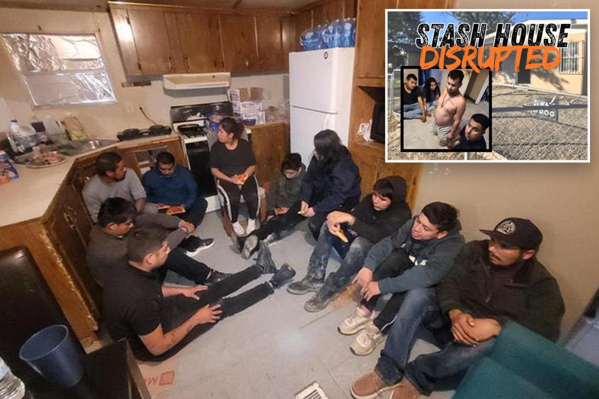 Alleged human smuggling operation exposed in Texas as 17 illegal aliens found inside residential home trib.al/G5Ja0Ib