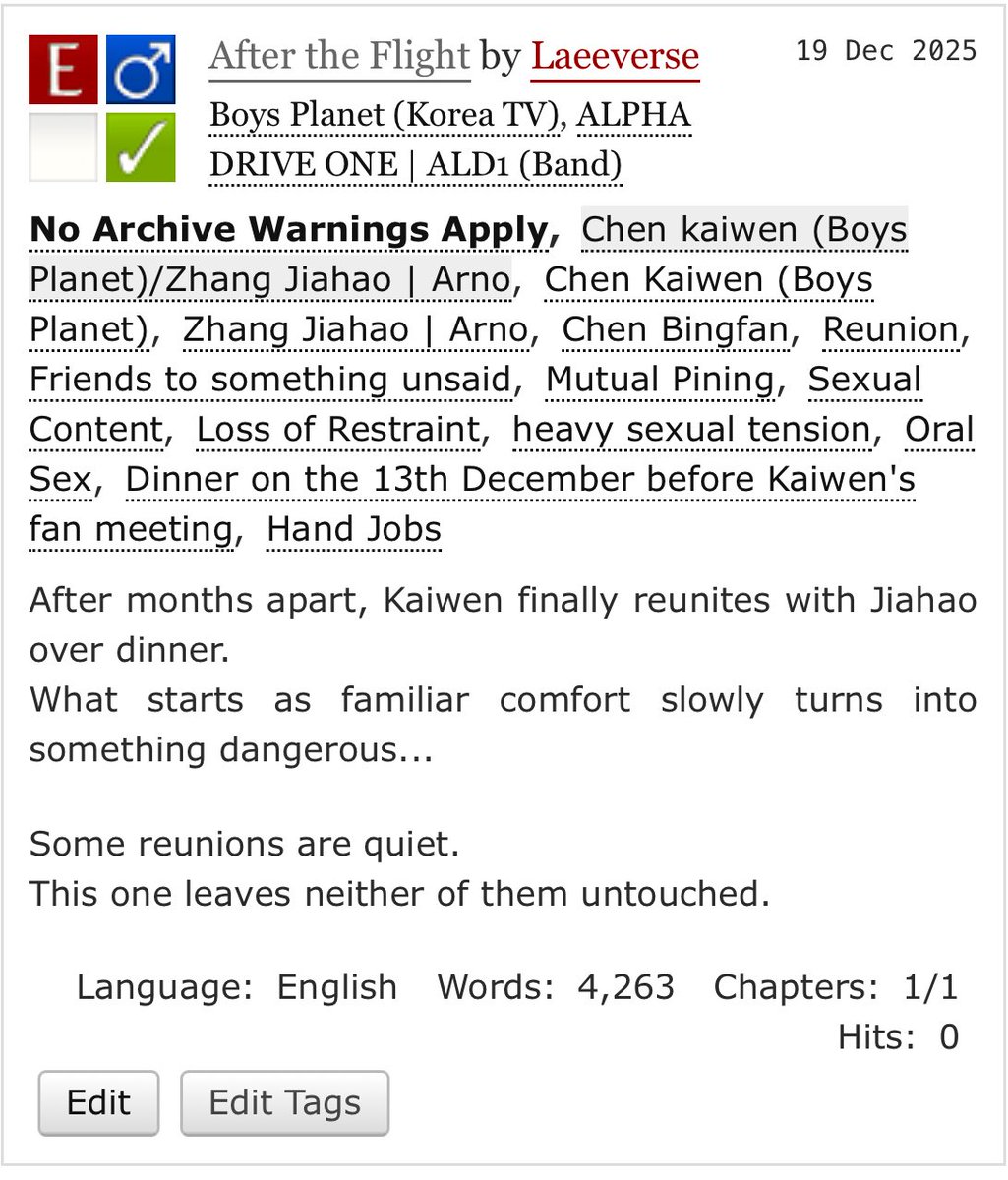 kaiwenontop's tweet photo. I kept waking up during the night to finish it smh, starting my morning by posting this #kaihao fic 😃
https://t.co/h9EDmR18BK https://t.co/8unydVHIJu