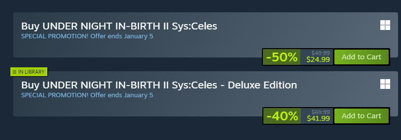 something something UNI2 is $25, $42 with the season pass including Izumi, Ogre, and Uzuki something something buy this game its good