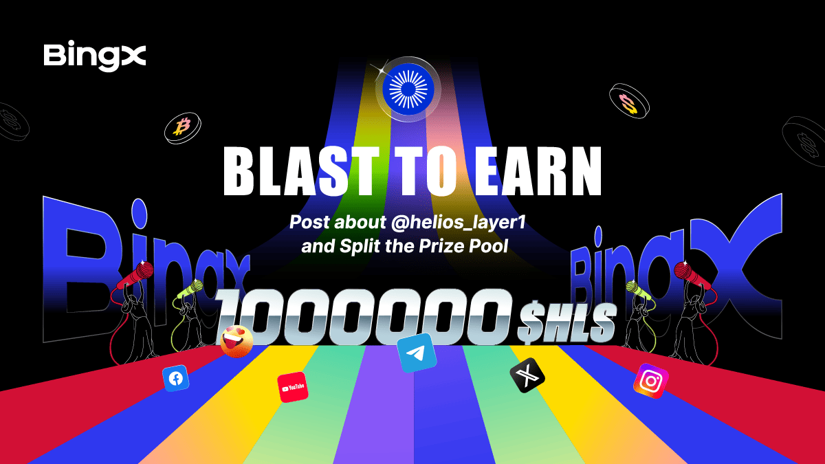 0X_Barrand's tweet photo. @helios_layer1 @BingXOfficial
Testnet: 3.5M+ wallets, 30M+ txns, tons of projects deployed. Beta Mainnet is yielding real APY on bridged assets.

Now, $HLS TGE hits tomorrow, Dec 19 at 3PM UTC on Ethereum &amp; Arbitrum. Listings on KuCoin, MEXC, and more confirmed. 
#BingXSpotBlast https://t.co/Y68K5D2jHt